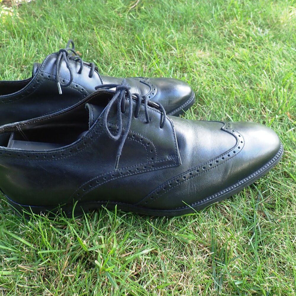 Browns -Handmade Italian Black Leather Shoes